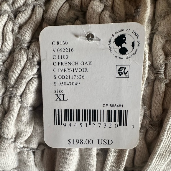 Marty Smocked Mini Dress Hoodie NWT XL - Picture 8 of 9